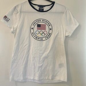 Ralph Lauren 2012 Olympic Team T-Shirt Unisex L Multicolor Graphic‎
